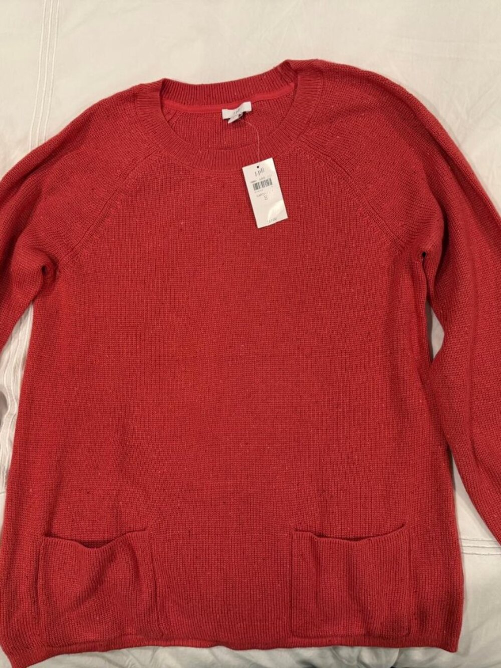 NWT. J Jill cotton/viscose tunic sweater. Size S
